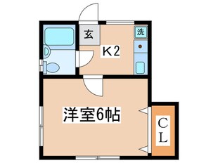 コーポ武井の物件間取画像